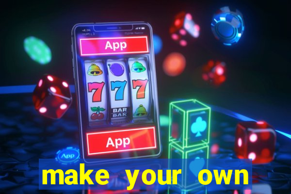 make your own bingo app